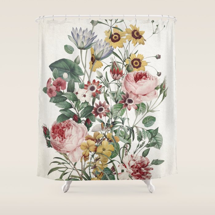 Romantic Garden Shower Curtain Gallery Image 1
