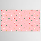 Retro christmas ornament decoration pattern Tablecloth Gallery Image 2