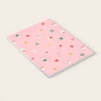 Retro christmas ornament decoration pattern Notebook Gallery Image 3
