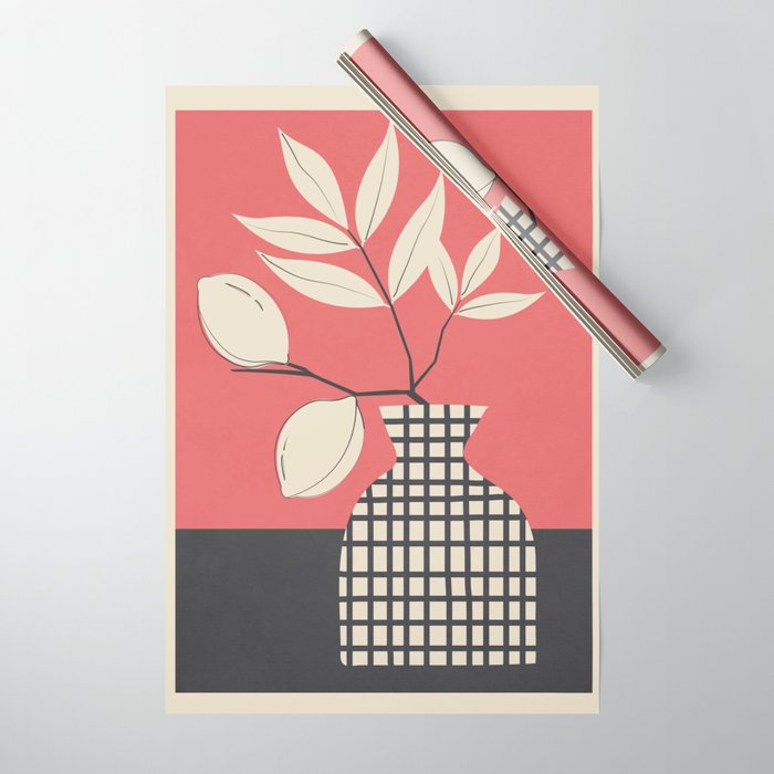 Lemon Stillness 7 Wrapping Paper Gallery Image 1