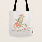 Awkward Toad Tote Bag Gallery Image 1