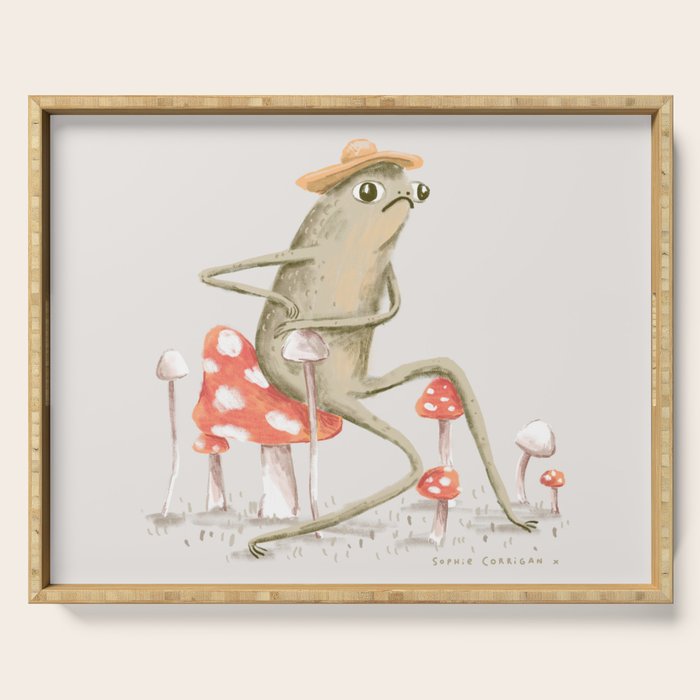 Awkward Toad Serving Tray Gallery Image 1