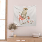 Awkward Toad Wall Tapestry Gallery Image 2