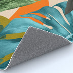 Abstract Tropical Art 15 Rug Gallery Image 4