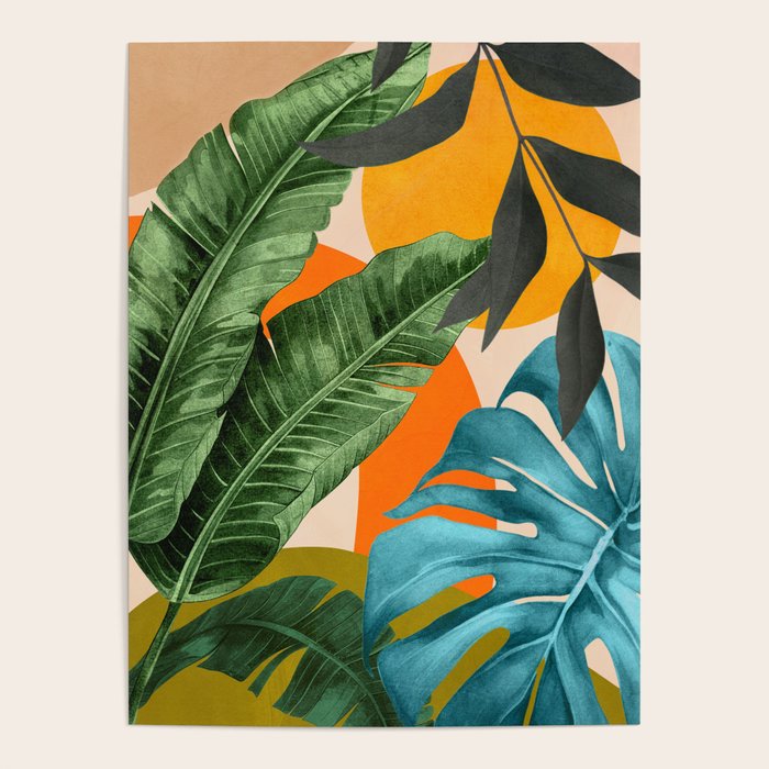 Abstract Tropical Art 15 Poster Gallery Image 1