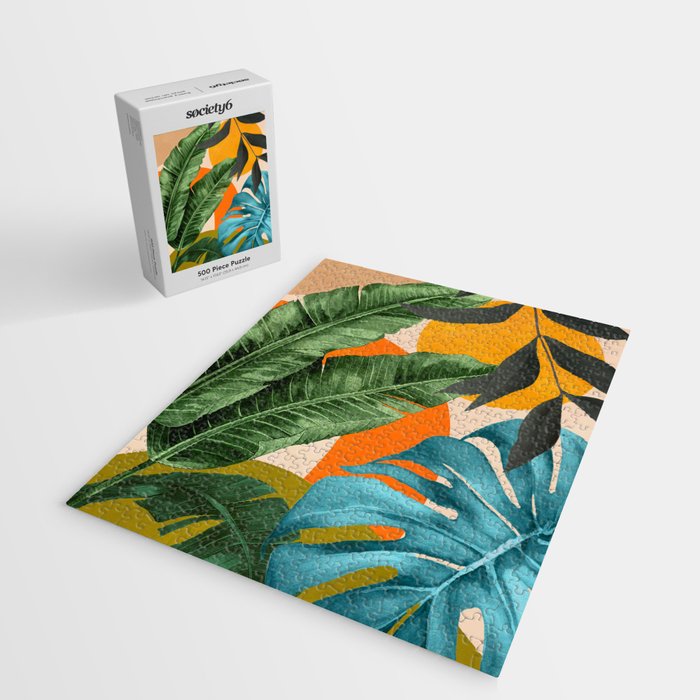 Abstract Tropical Art 15 Jigsaw Puzzle Gallery Image 2
