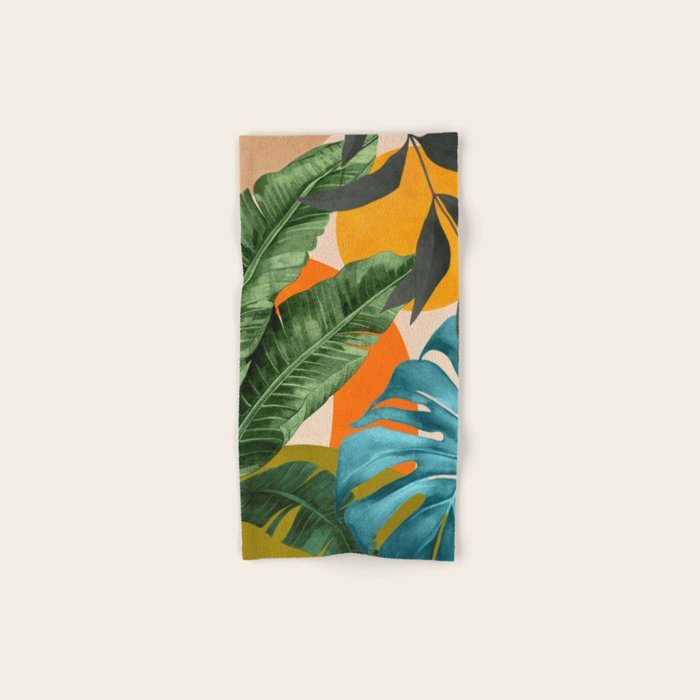 Abstract Tropical Art 15 Bath Towel Gallery Image 1