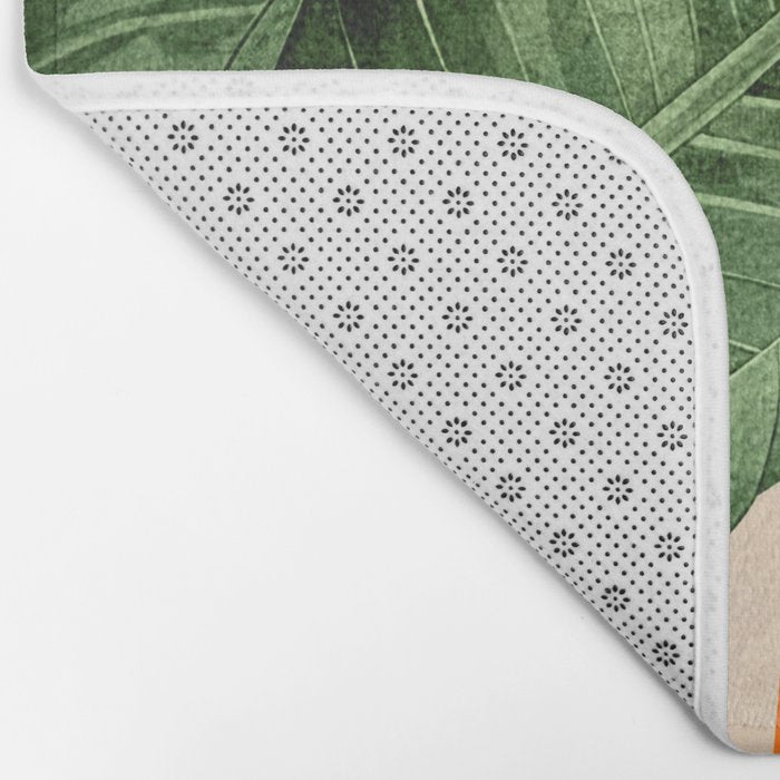 Abstract Tropical Art 15 Bath Mat Gallery Image 2
