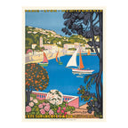 1926 FRANCE Summer On The Cote D'Azur Travel Poster Coffee Mug Gallery Image 2