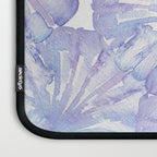 Shell Ya Later - Purple Seashell Pattern Laptop Sleeve Gallery Image 3