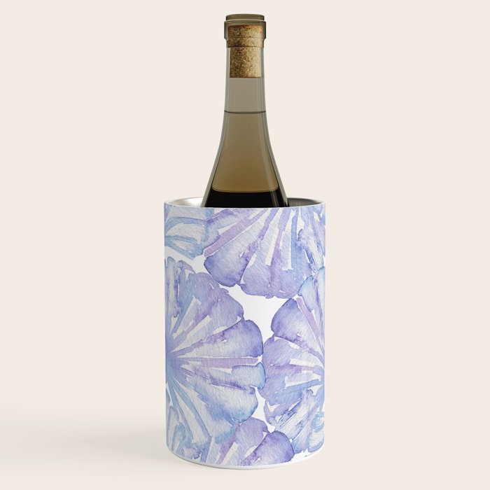 Shell Ya Later - Purple Seashell Pattern Wine Chiller Gallery Image 3