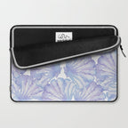 Shell Ya Later - Purple Seashell Pattern Laptop Sleeve Gallery Image 2
