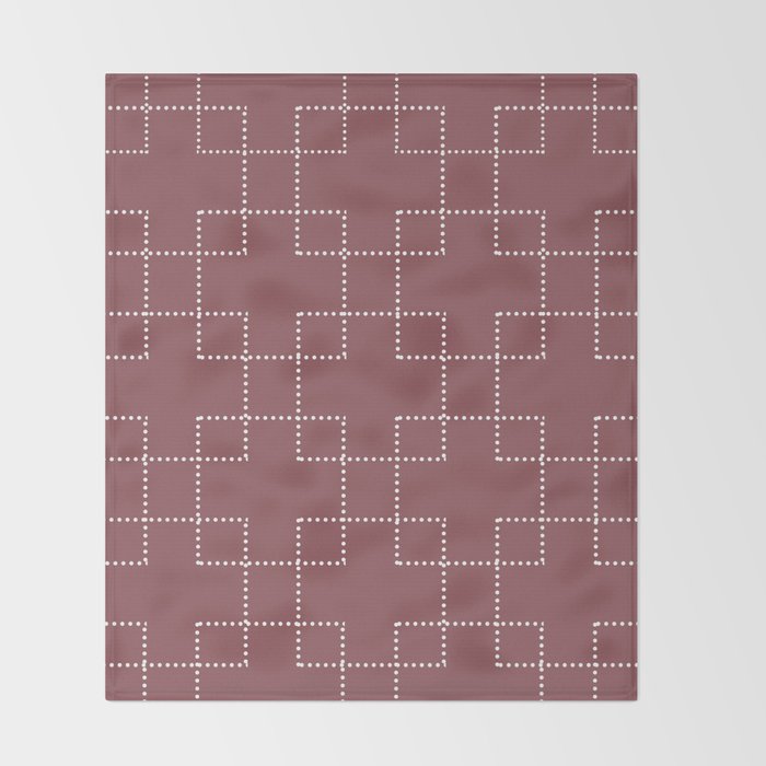 Embrace (Berry) Throw Blanket Gallery Image 2