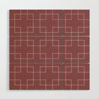 Embrace (Berry) Wood Wall Art Gallery Image 1