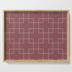 Embrace (Berry) Serving Tray Gallery Image 1