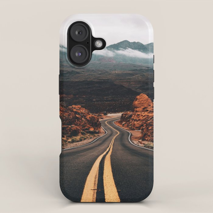 Road to Valley of Fire iPhone Case Gallery Image 1