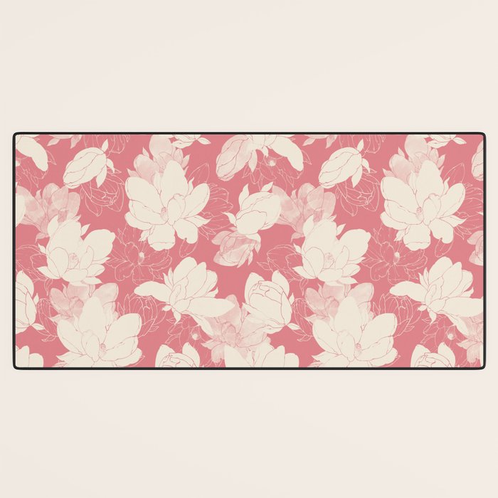 Big floral blossoms-SSF Desk Mat Gallery Image 3