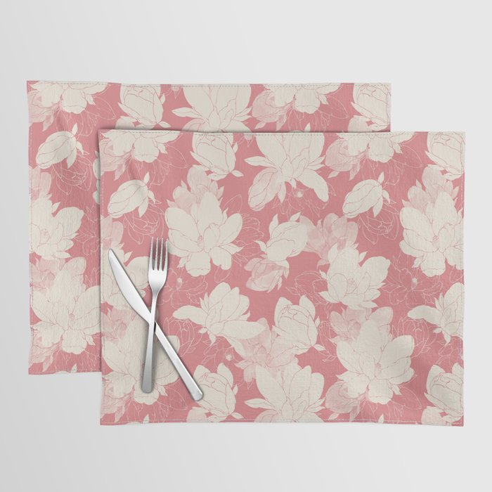 Big floral blossoms-SSF Placemat Gallery Image 1