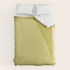 Abstract green and pink shapes Duvet Cover Gallery Image 6