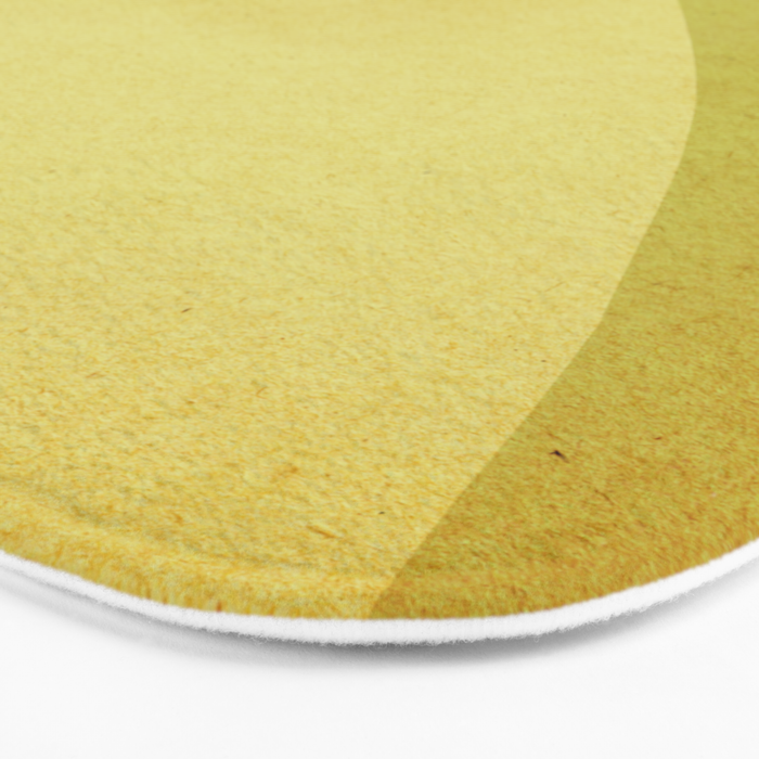 Abstract green and pink shapes Bath Mat Gallery Image 3