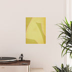 Abstract green and pink shapes Poster Gallery Image 2