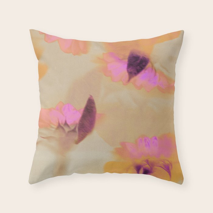 Digital Bloom #1 Throw Pillow Gallery Image 6