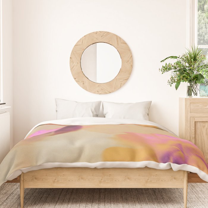 Digital Bloom #1 Duvet Cover Gallery Image 3