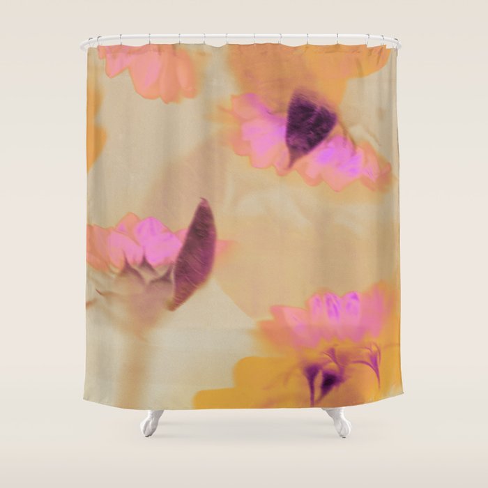 Digital Bloom #1 Shower Curtain Gallery Image 1