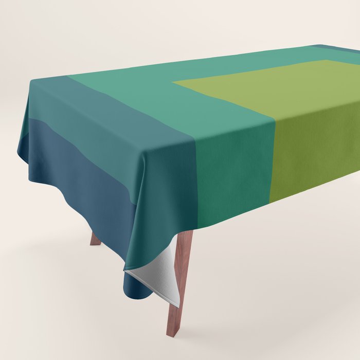 color square 16 Tablecloth Gallery Image 1