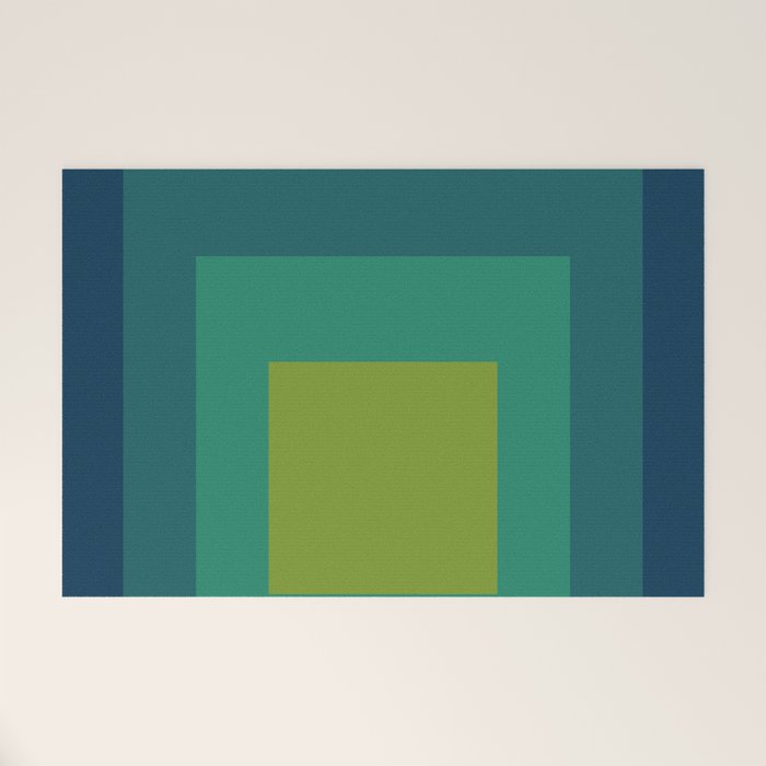 color square 16 Welcome Mat Gallery Image 1