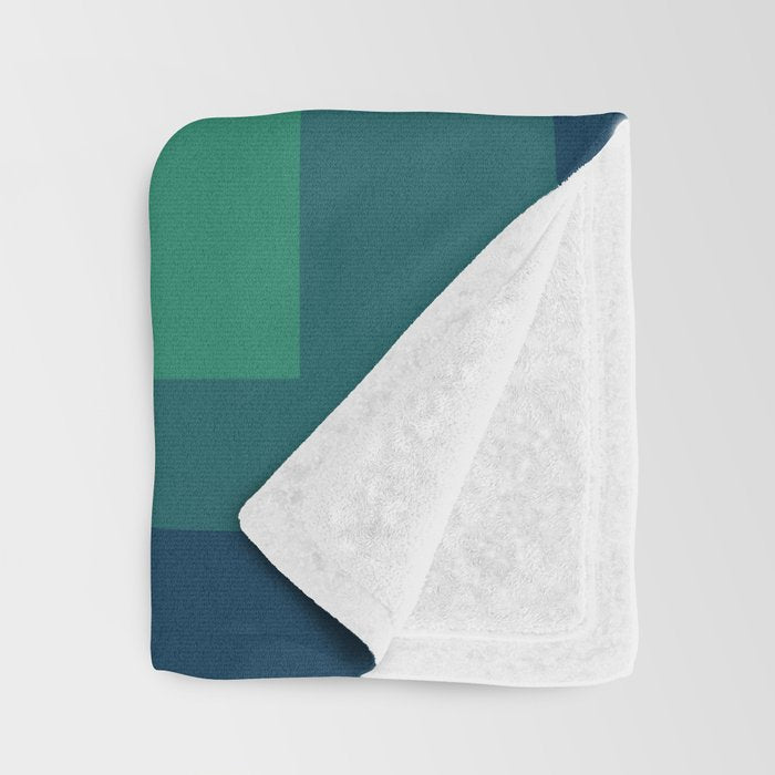 color square 16 Throw Blanket Gallery Image 3