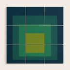color square 16 Wood Wall Art Gallery Image 1