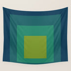 color square 16 Wall Tapestry Gallery Image 4