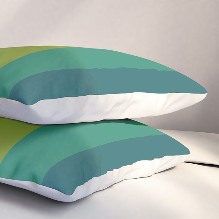 color square 16 Pillow Sham Gallery Image 3