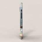 Seaside Patterns - Pastel Umbrella Coastal Print iPhone Case Gallery Image 2