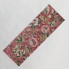 Peruvian Pink Floral Yoga Mat Gallery Image 1