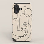 Abstract Face 4 iPhone Case Gallery Image 1