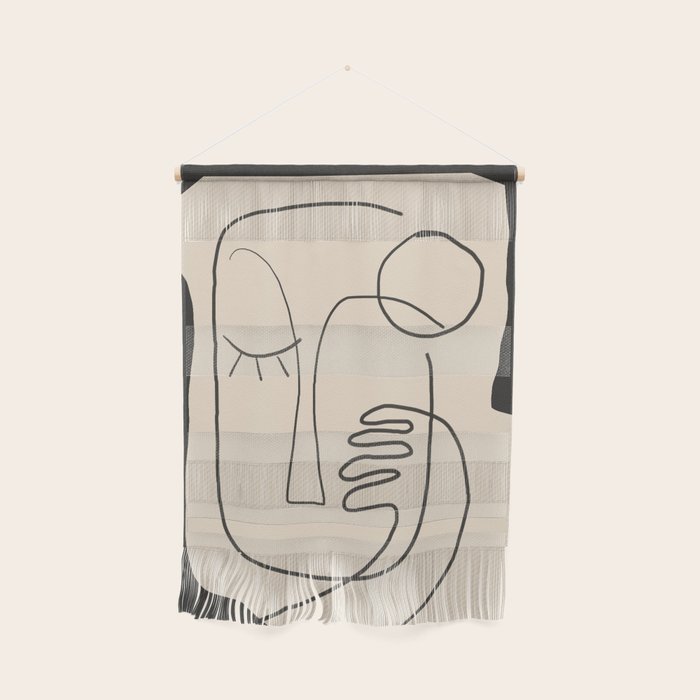 Abstract Face 4 Wall Hanging Gallery Image 1