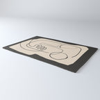 Abstract Face 4 Rug Gallery Image 3
