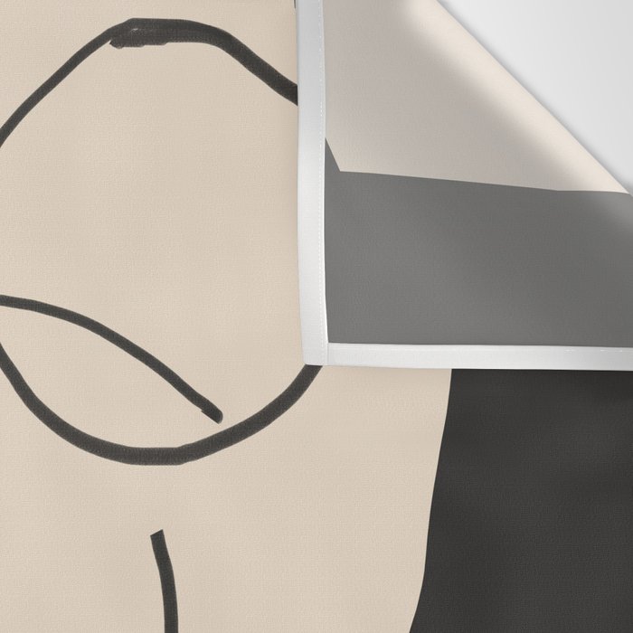 Abstract Face 4 Wall Tapestry Gallery Image 3
