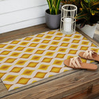 Retro Pattern #2 Outdoor Rug Gallery Image 2
