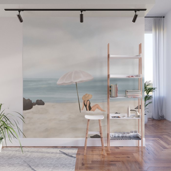 Beach Morning II Wall Mural Gallery Image 1