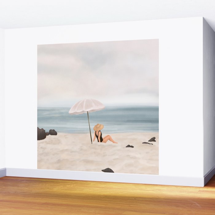 Beach Morning II Wall Mural Gallery Image 2