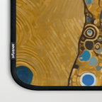 Blue and Gold Klimt Dog Laptop Sleeve Gallery Image 3