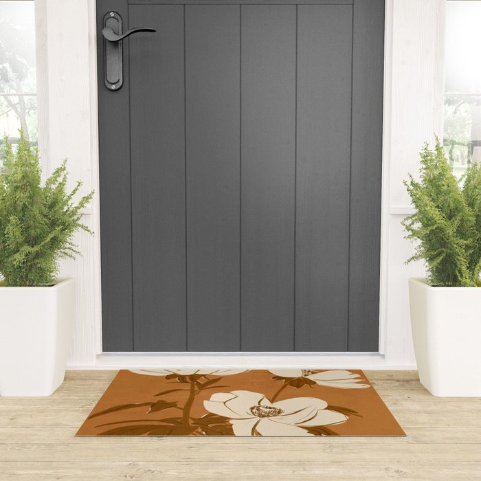 Flowers 60 Welcome Mat Gallery Image 3