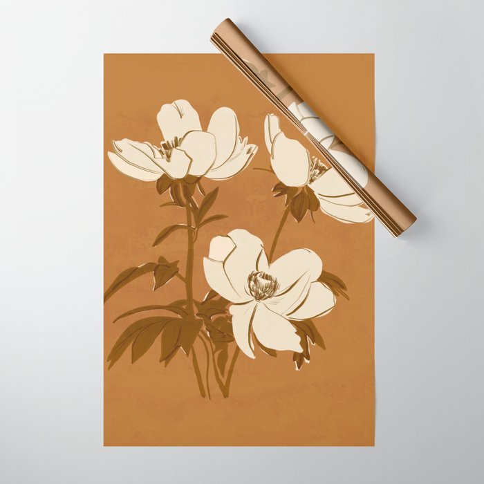 Flowers 60 Wrapping Paper Gallery Image 1