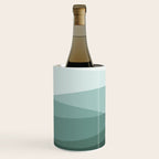 Mountain, Landscape, Green, Ombre Paintings Wine Chiller Gallery Image 1