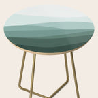 Mountain, Landscape, Green, Ombre Paintings Side Table Gallery Image 2