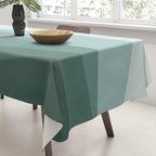 Mountain, Landscape, Green, Ombre Paintings Tablecloth Gallery Image 3