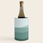 Mountain, Landscape, Green, Ombre Paintings Wine Chiller Gallery Image 2